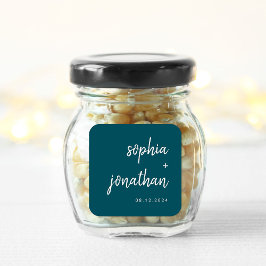 Adesivo Quadrado Leitura Profunda de Script Minimalista Moderno | C