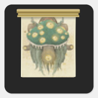 Adesivo Quadrado Lem de decoração de paredes de móveis reluzentes