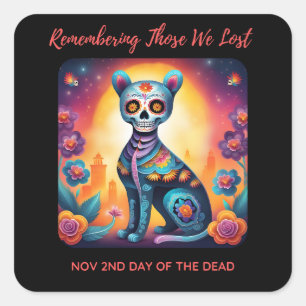 Adesivo Quadrado Lembrando Aqueles Que Perdemos Pets