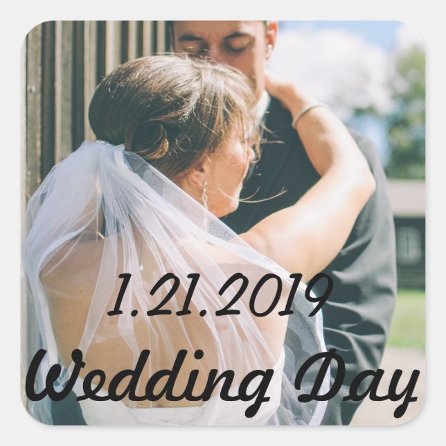 Adesivo Quadrado Lembretes do Calender & Day Planner (Frente)