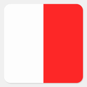 Adesivo Quadrado Letra náutica H do sinal da bandeira (hotel)