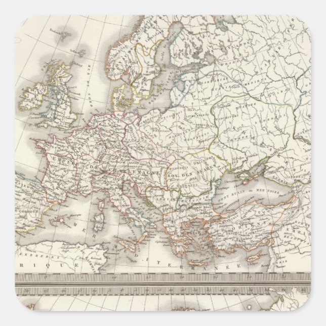 Adesivo Quadrado L'Europe 800, 1500 (Frente)