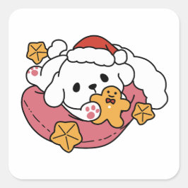 Adesivo Quadrado Leve o Natal para o Natal