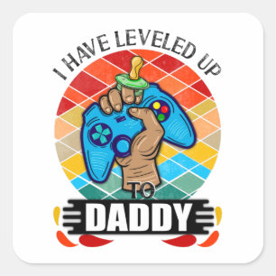 Adesivo Quadrado Levei até o Pai
