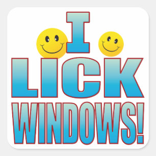 Adesivo Quadrado Lick Windows Life B