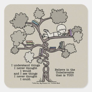 Adesivo Quadrado Lições aprendidas