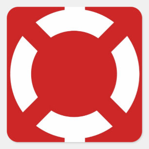 Adesivo Quadrado Lifebuoy
