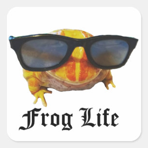 Adesivo Quadrado Limão Thug Life