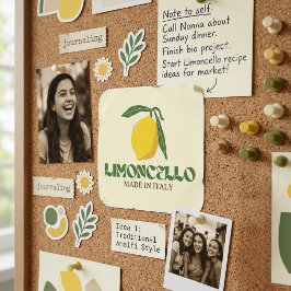 Adesivo Quadrado Limoncello