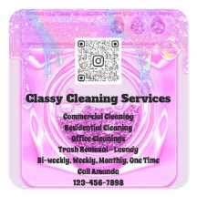 Limpeza Maid Agregador Unidades de Logotipo QRCode