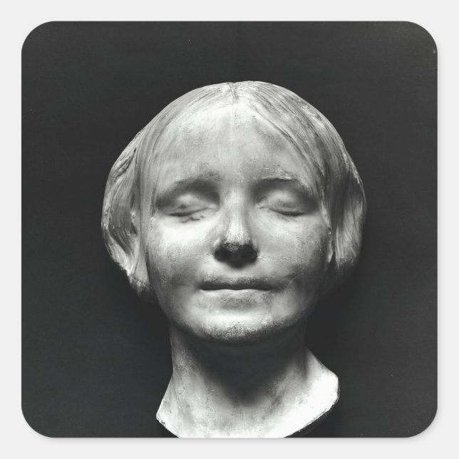 Adesivo Quadrado L'Inconnue de la Seine' (Frente)