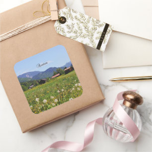 Adesivo Quadrado Linda Áustria