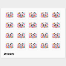 Lindo Panda Kawaii Parabéns Nome Pastel Rosa Gradu
