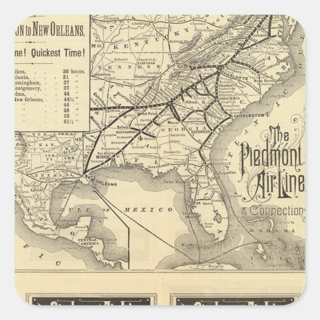 Adesivo Quadrado Linha aérea Piemonte (Frente)