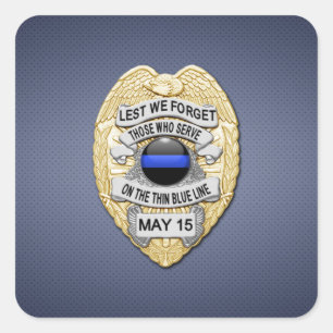 Adesivo Quadrado Linha Azul Fino