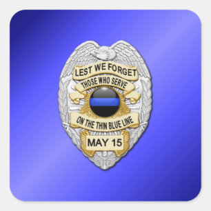 Adesivo Quadrado Linha Azul Fino