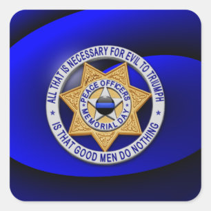 Adesivo Quadrado Linha Azul Fino One-of-a-Kind