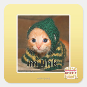 Adesivo Quadrado link do im