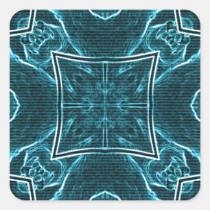 Adesivo Quadrado Lion wits