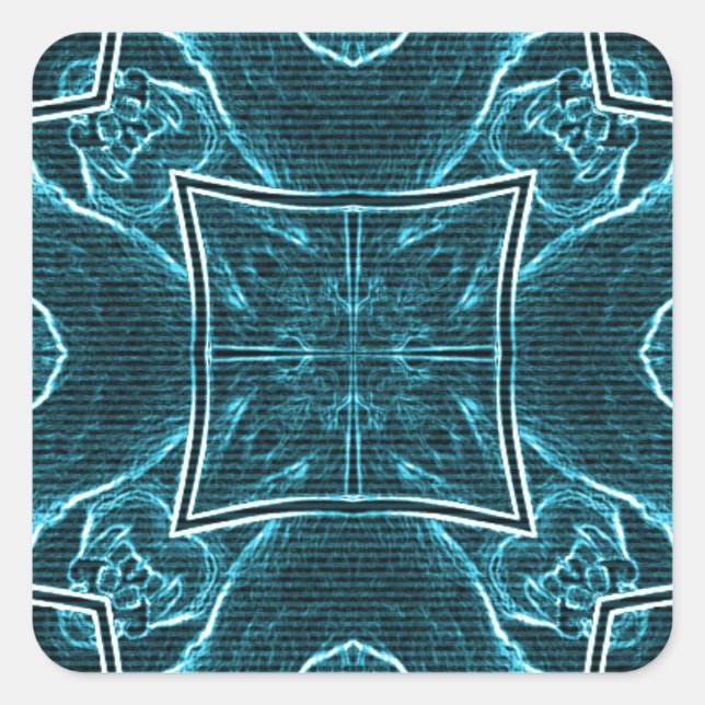 Adesivo Quadrado Lions Compartilham Impressão (Frente)