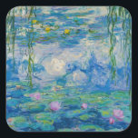 Adesivo Quadrado Lírios, 1916-1919, por Claude Monet<br><div class="desc">Claude Monet - Waterlily,  1916-1919. Oscar-Claude Monet (1840-1926) foi pintor e fundador francês da pintura impressionista que é vista como um precursor chave do modernismo,  especialmente em suas tentativas de pintar a natureza à medida que a percebia.</div>
