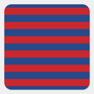 Adesivo Quadrado Listras Horizontais do Tema Náutico Grande