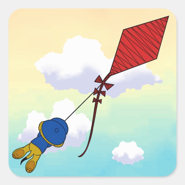 Adesivo Quadrado Livro de Imagens Ferald (Frente)