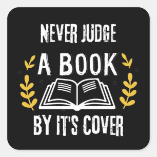 Adesivo Quadrado Livros divertidos para todas as idades