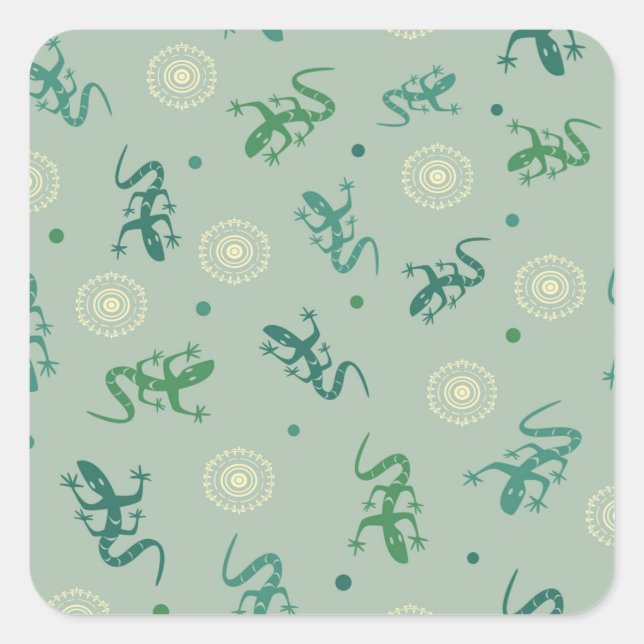 Adesivo Quadrado Lizard (Frente)