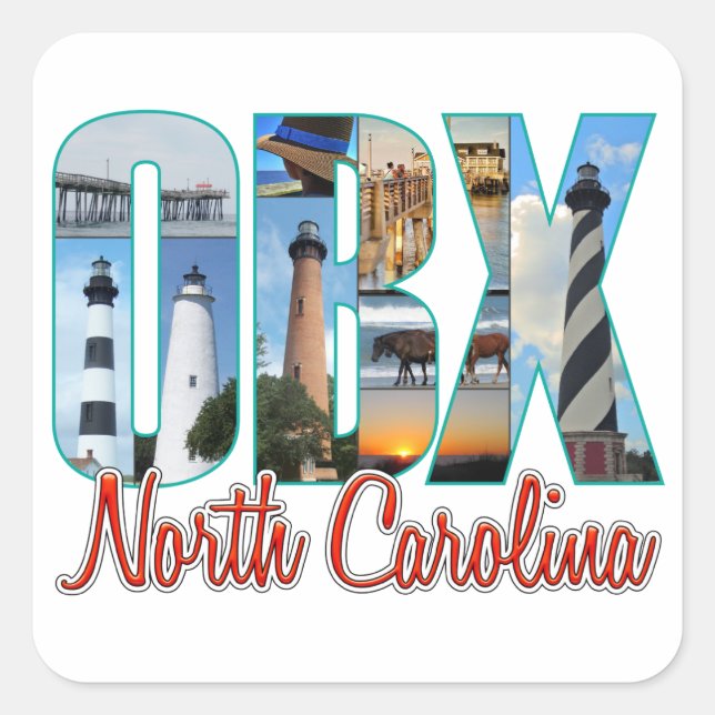 Adesivo Quadrado Locais OBX (Frente)