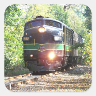 Adesivo Quadrado Locomotiva de Leitura da Estrada de Ferro 903
