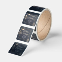 Logo Happy Holidays Christmas Corporate Modern