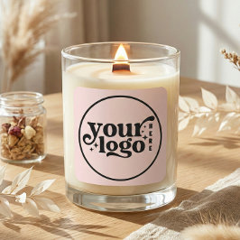 Adesivo Quadrado Logotipo Da Sua Empresa Aqui