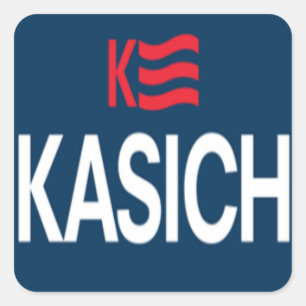 Adesivo Quadrado Logotipo Kasich