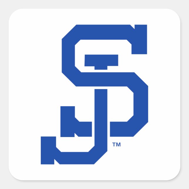 Adesivo Quadrado Logotipo SJ Spartans (Frente)