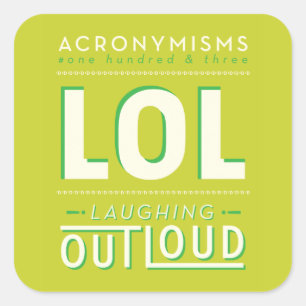 ADESIVO QUADRADO LOL