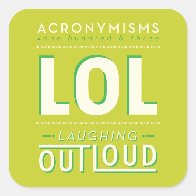ADESIVO QUADRADO LOL (Frente)