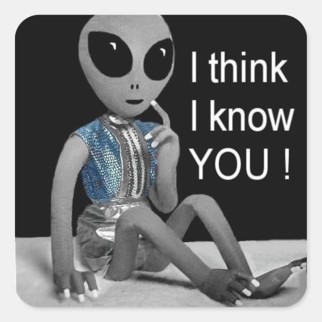 Adesivo Quadrado LOL - Por correio endereçado ou ao lado de uma ima (Frente)