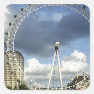 Adesivo Quadrado London Eye