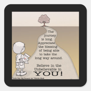 Adesivo Quadrado Longa Viagem