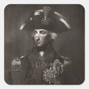 Adesivo Quadrado Lord Viscount Nelson