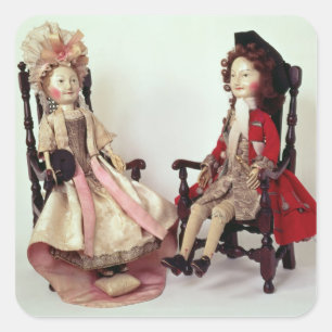 Adesivo Quadrado Lorde e Lady Clapham