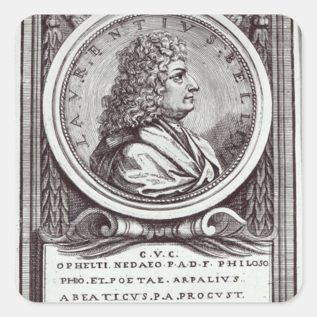Adesivo Quadrado Lorenzo Bellini (Frente)