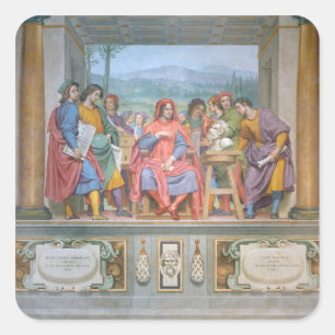 Adesivo Quadrado Lorenzo entre os artistas