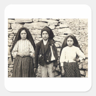 Adesivo Quadrado Los tres pastorcitos