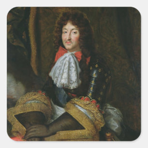 Adesivo Quadrado Louis XIV