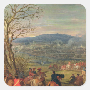 Adesivo Quadrado Louis XIV na montagem próxima Cassel da batalha