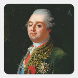 Adesivo Quadrado Louis XVI