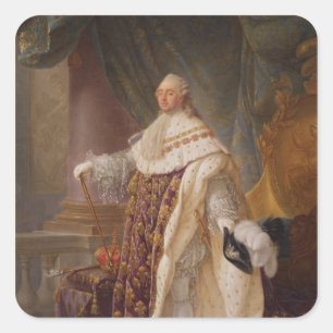 Adesivo Quadrado Louis XVI