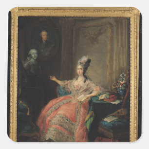 Adesivo Quadrado Louise Marie Josephine de Savoy